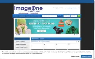 Imageoneuniforms.com Screenshot 2024-05-16 02:22:18