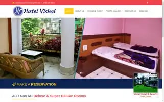 Vishalhotelandresorts.com Screenshot 2024-04-22 18:46:25