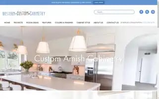 Westerncustomcabinetry.com Screenshot 2024-05-16 23:53:05