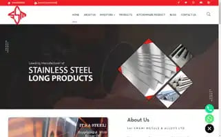 Saiswamimetals.com Screenshot 2024-05-29 08:04:35
