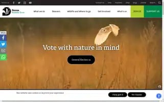 Devonwildlifetrust.org Screenshot 2024-06-30 18:23:30