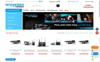 Sennheiservietnam.vn Screenshot 2024-06-25 16:16:00