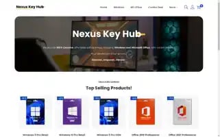 Nexuskeyhub.com Screenshot 2024-05-26 14:27:59