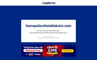 Leonspalacehoteltaksim.com Screenshot 2024-04-25 17:21:42