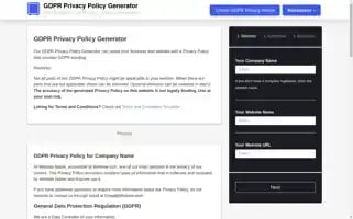 Gdprprivacypolicy.net Screenshot 2024-06-26 10:25:32