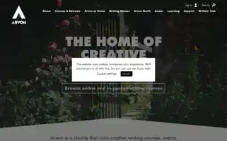 Arvon.org Screenshot 2024-07-04 08:03:30