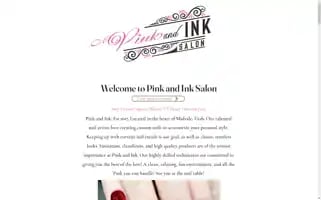 Pinkandinksalonnails.com Screenshot 2024-07-03 10:28:50