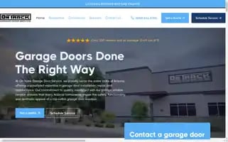 Ontrackgaragedoorservice.com Screenshot 2024-06-13 05:33:14