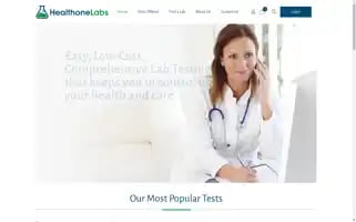 Healthonelabs.com Screenshot 2024-05-10 01:13:54