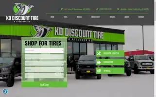 Kddiscounttire.com Screenshot 2024-05-12 14:18:11