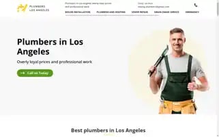 Los-angeles-plumbers.com Screenshot 2024-06-13 09:29:36