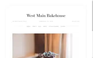 Westmainbakehouse.com Screenshot 2024-07-04 15:42:45