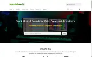Beanstalkaudio.com Screenshot 2024-07-01 19:47:22