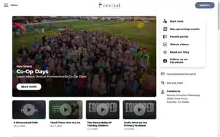 Revivalchristianacademy.com Screenshot 2024-07-04 14:33:04