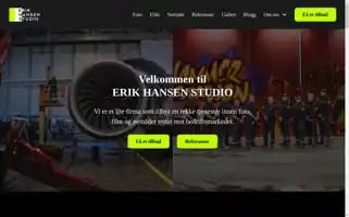 Erikhansenstudio.no Screenshot 2024-06-18 03:44:35