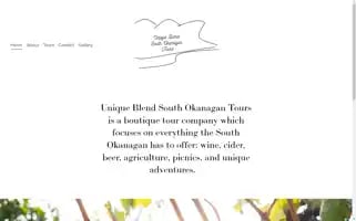 Uniqueblendtours.ca Screenshot 2024-04-24 09:12:11