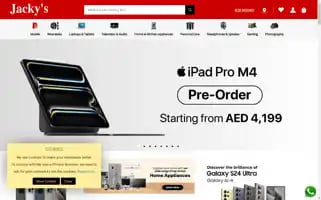 Jackyselectronics.com Screenshot 2024-05-12 11:31:00