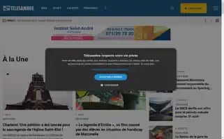 Telesambre.be Screenshot 2024-07-03 14:44:33