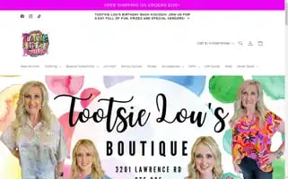 Tootsie-lou-s-boutique.myshopify.com Screenshot 2024-04-22 09:53:52