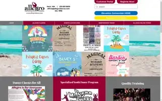 Allegrodance.com Screenshot 2024-07-04 18:04:00