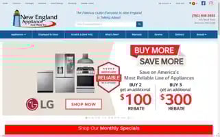 Newenglandappliance.com Screenshot 2024-05-13 03:06:07