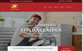 Akappliancerepair.com Screenshot 2024-05-08 11:19:42
