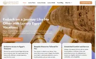 Luxuryegyptvacations.com Screenshot 2024-04-25 14:11:12