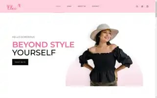 Cleoclothing.com Screenshot 2024-05-18 20:36:12