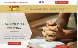 Discountbibleonline.com Screenshot 2024-05-09 10:21:21