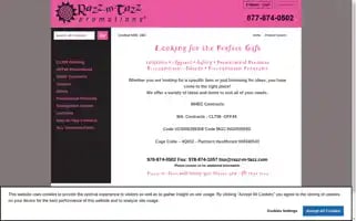 Razz-m-tazz.com Screenshot 2024-05-13 15:27:29