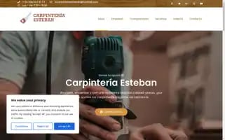 Sucesorescarpinteriaesteban.es Screenshot 2024-06-17 22:05:16