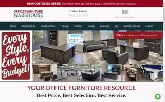 Officefurnituretupelo.com Screenshot 2024-05-16 10:29:36