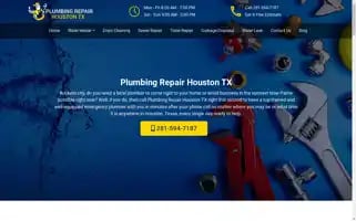Houstontxplumbingrepair.com Screenshot 2024-07-07 08:07:32