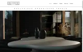 Organische-tafels.nl Screenshot 2024-05-23 21:18:33