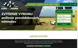 Agroecopower.sk Screenshot 2024-06-17 13:50:37