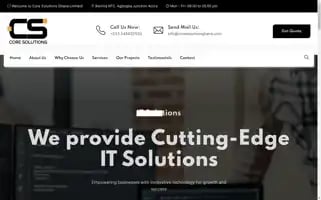 Coresolutionsghana.com Screenshot 2024-05-25 01:51:36