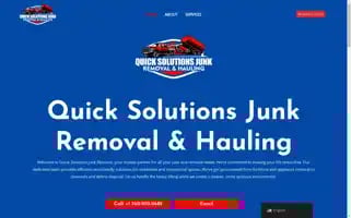 Quicksolutionsjunkremoval.com Screenshot 2024-05-28 09:12:47