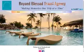 Beyondblessedtravelagency.com Screenshot 2024-04-22 11:12:23