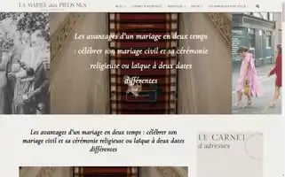 Lamarieeauxpiedsnus.com Screenshot 2024-06-18 14:52:37