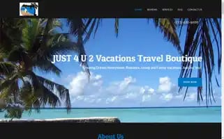 Just4u2vacations.com Screenshot 2024-04-16 10:34:03
