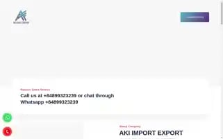 Akicompanyltd.com Screenshot 2024-05-27 19:20:43