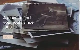 Cuyahogagenealogy.org Screenshot 2024-07-01 08:01:21