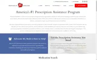 Advocatemymeds.com Screenshot 2024-05-08 10:33:38