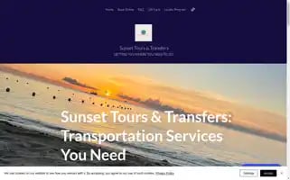 Sunsettoursandtransfers.com Screenshot 2024-04-23 19:44:32