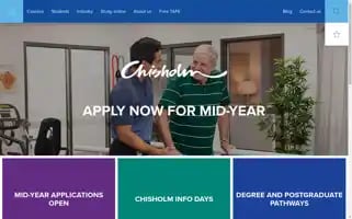 Chisholm.edu.au Screenshot 2024-07-06 14:51:53