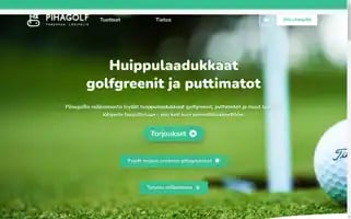 Pihagolf.fi Screenshot 2024-05-23 18:33:32