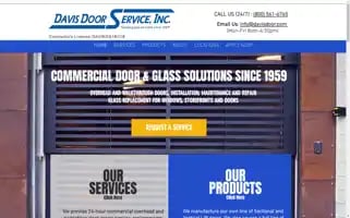 Davisdoor.com Screenshot 2024-07-04 18:03:57