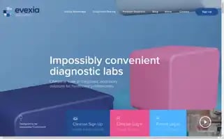 Evexiadiagnostics.com Screenshot 2024-06-29 05:36:08