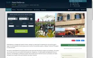 Bellevuehotelgenova.com Screenshot 2024-04-22 17:34:24