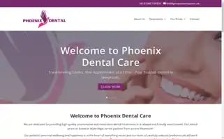 Phoenixdentalcare.uk Screenshot 2024-07-06 02:48:34